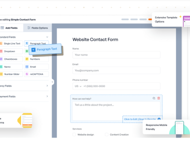 WPForms 拖放 WordPress 表单插件