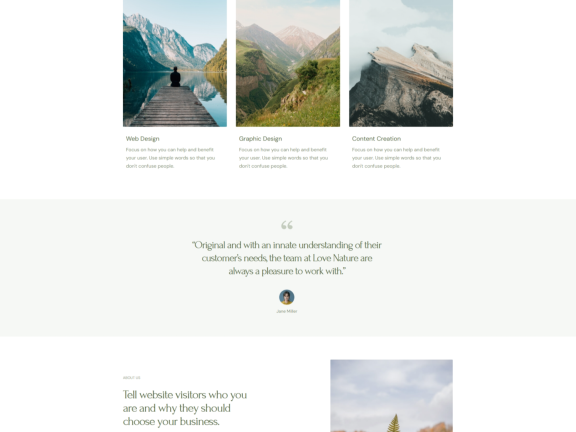 【BT001】B2B/博客/官网热爱自然模板