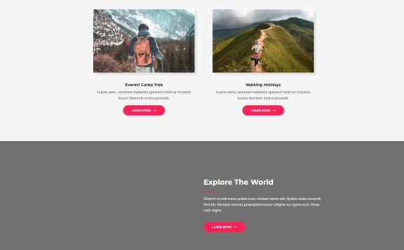 【BT002】B2B/博客/官网热爱户外探险