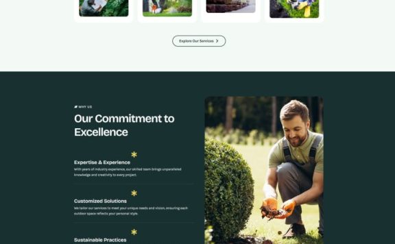 【BT009】B2B/博客/官网户外花园