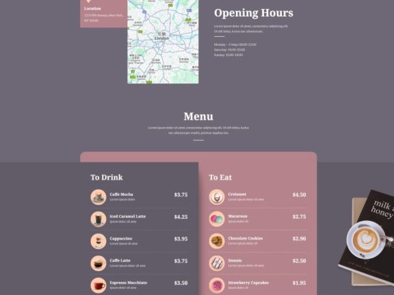 【BT012】B2B/博客/官网菜单展示